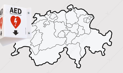 Plan défibrillateurs en Suisse