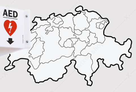 Plan défibrillateurs en Suisse