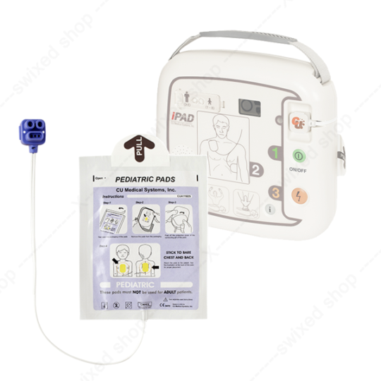 Electrodes pédiatriques pour défibrillateur CU Medical I-PAD SP1
