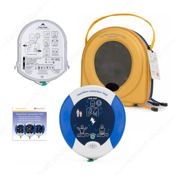 Heartsine Samaritan 350P halbautomatischer Defibrillator -350P-06