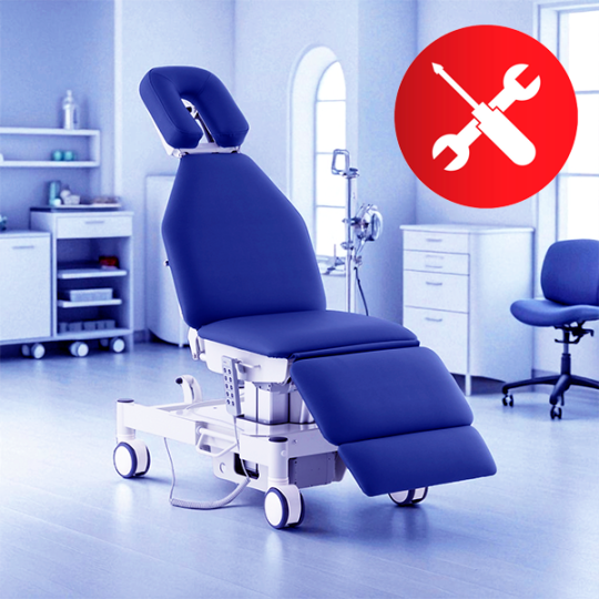 maintenance fauteuil d’examen électrique